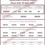 thai lottery today results